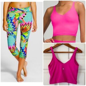 lululemon athletica Crop Bralette in Sonic pink 🤩🎉FREE GIFT w/purchase